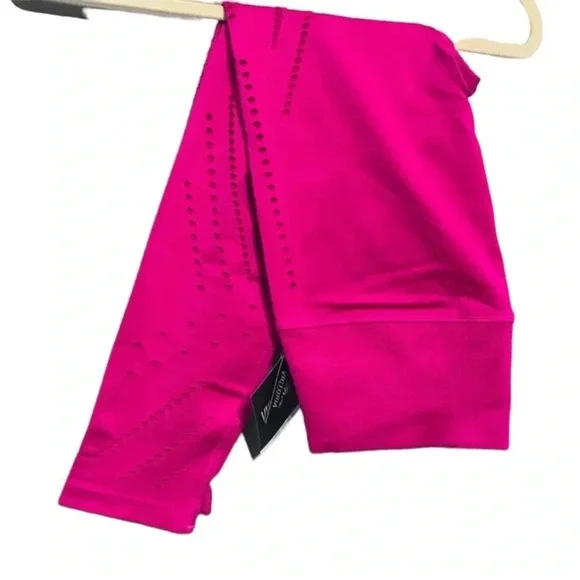 NWT VSX Pink Seamless Tights Leggings Size Large